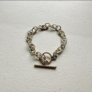 Sterling Silver Women's Link Bracelet